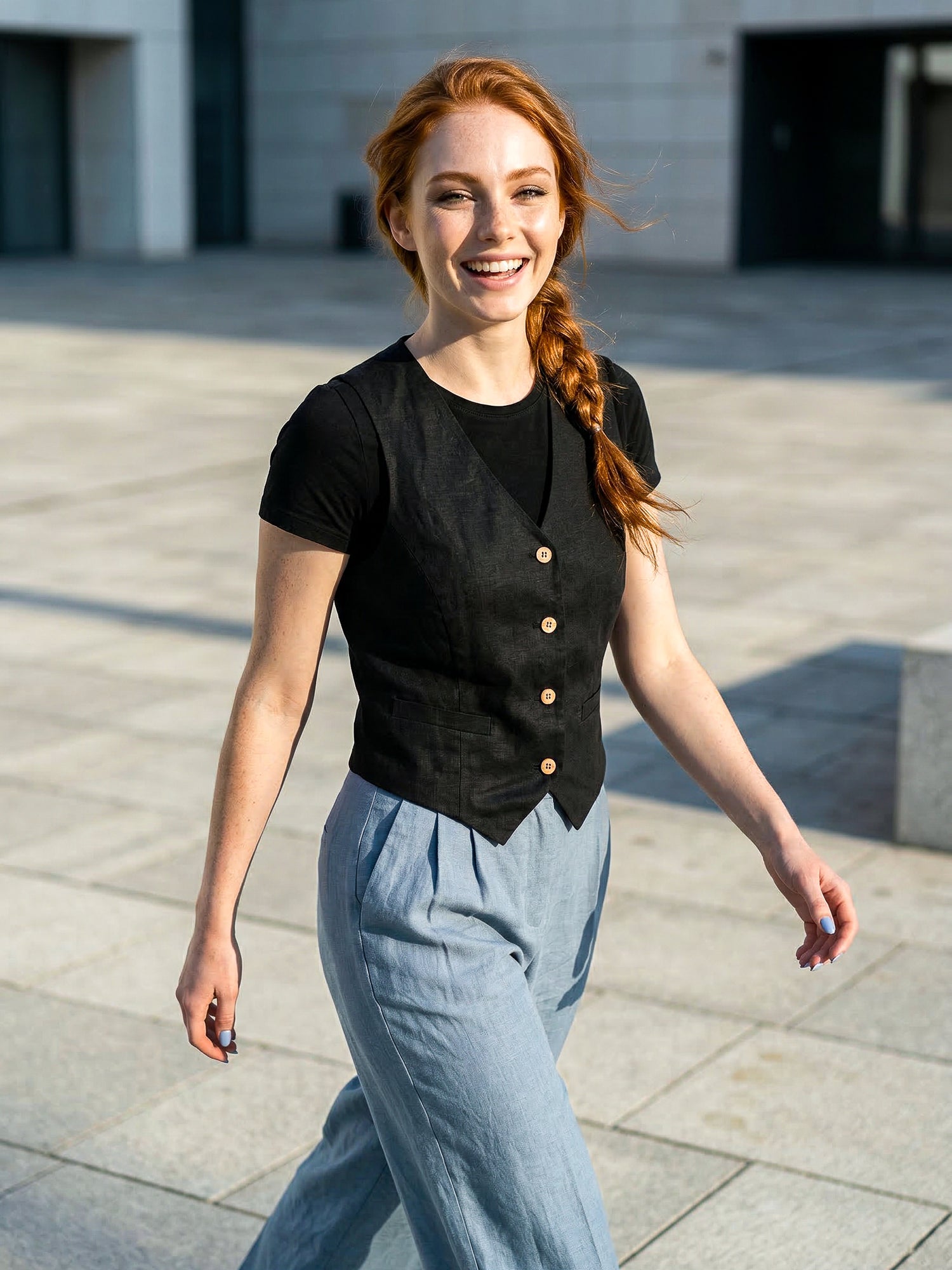 Figa Leinenhose