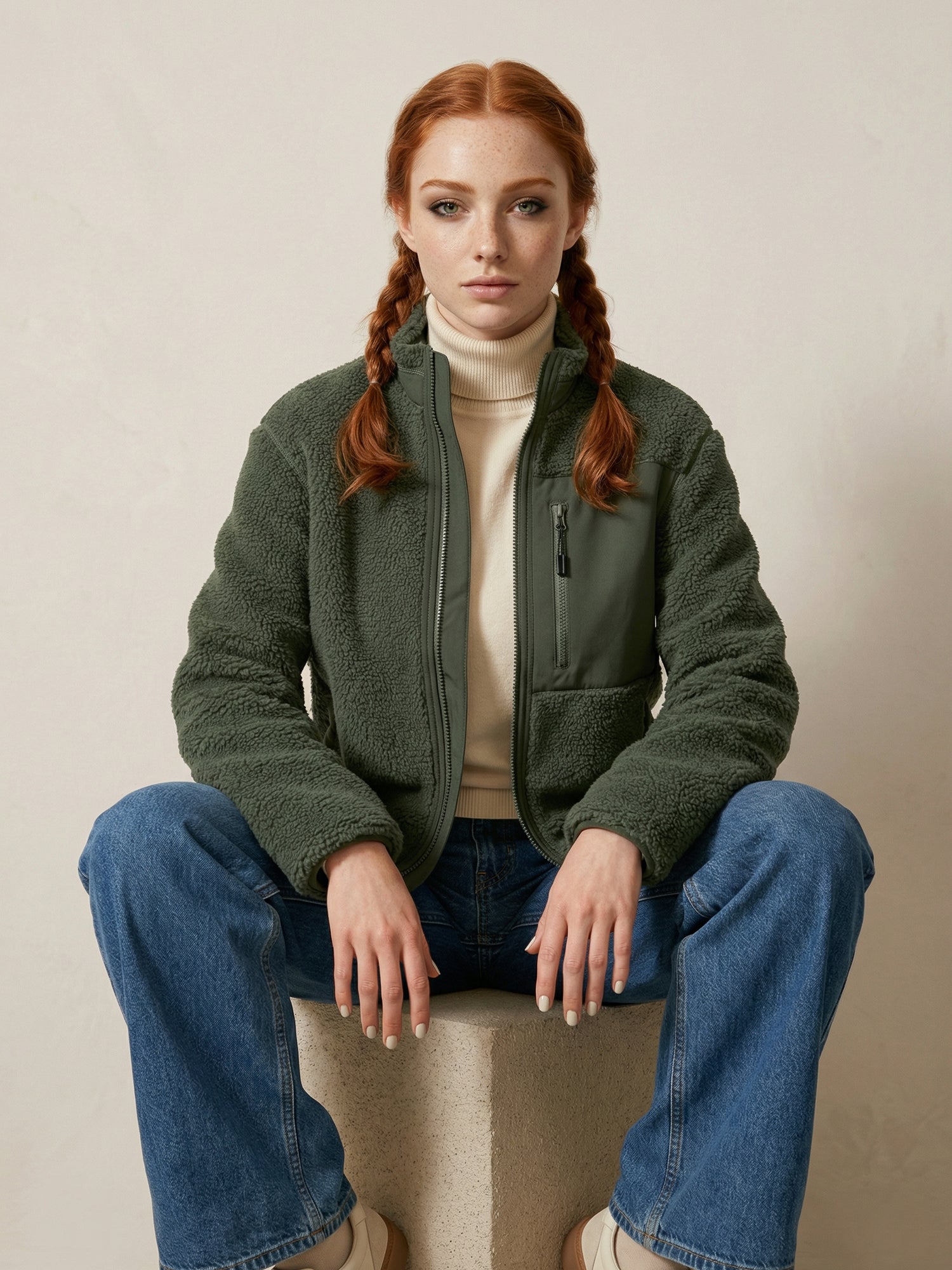 Earth Sherpa Fleecejacke recycled