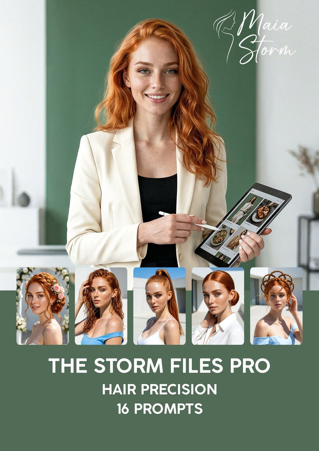 THE STORM FILES Pro: 16 Exklusive Frisuren-Prompts